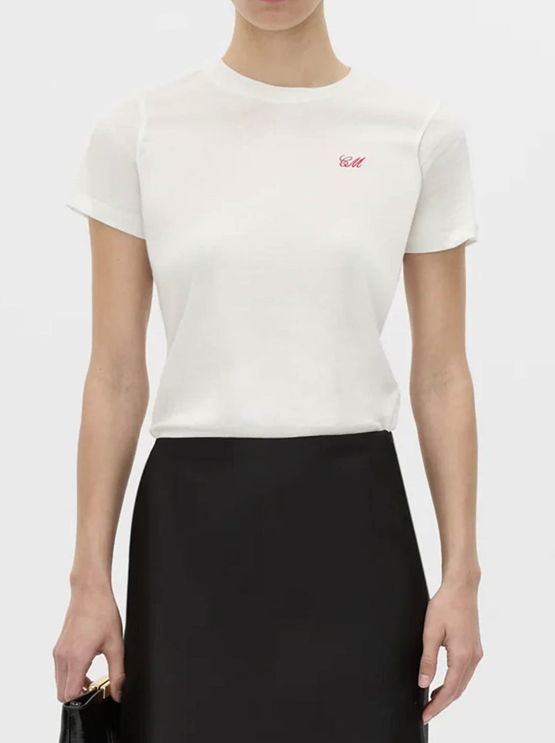 CAMILLA AND MARC BIRDIE FITTED PRINT TEE