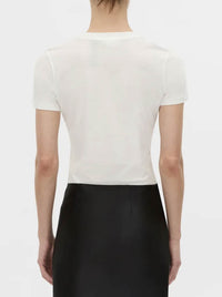 CAMILLA AND MARC BIRDIE FITTED PRINT TEE