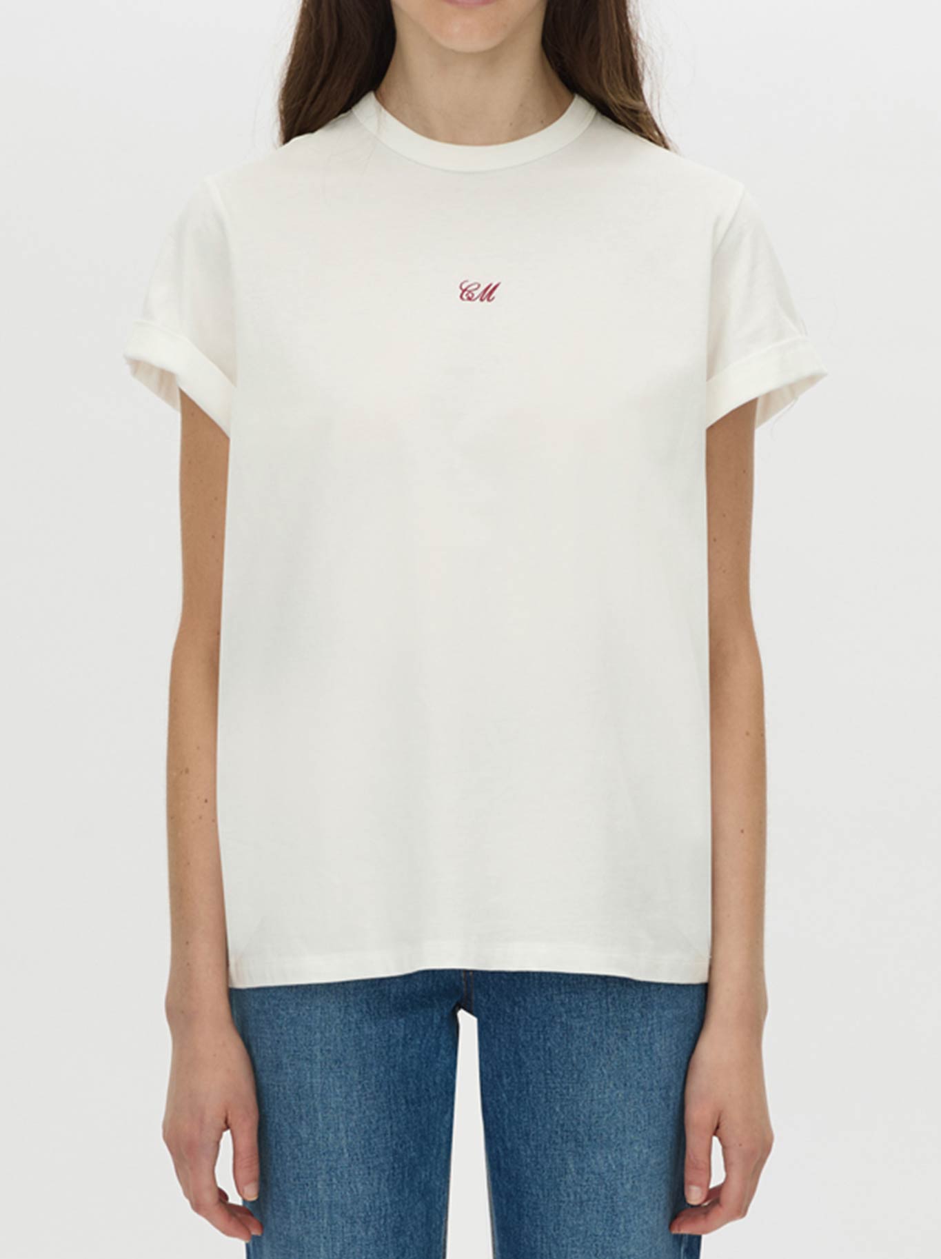 CAMILLA AND MARC BIRDIE EMBROIDERED TEE