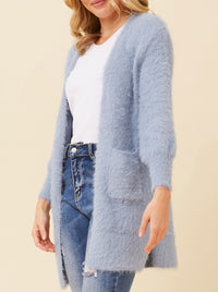 CAROLINE K MORGAN EYELASH CARDI
