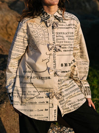 CIRCULAR BY M.A DAINTY NOTEBOOK SHIRT