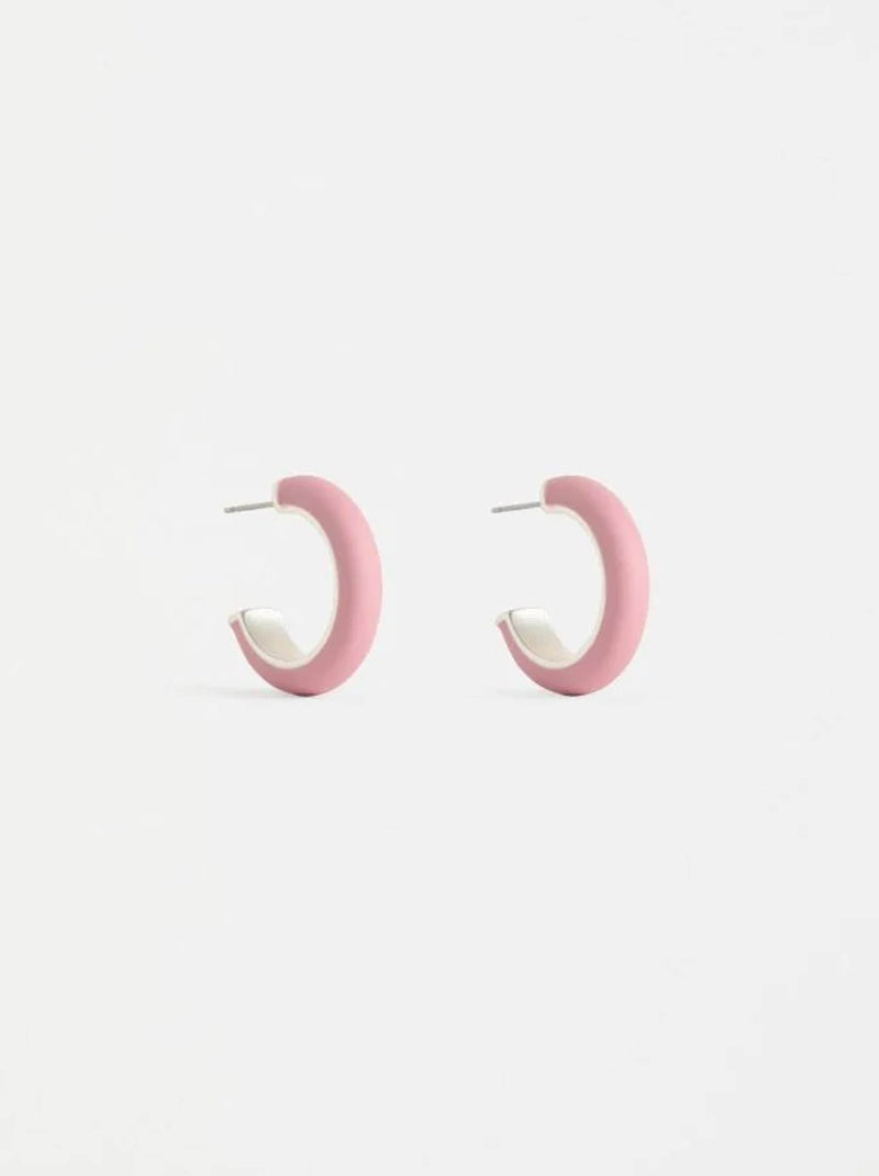 ELK EMAL MINI HOOP EARRING