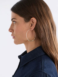 ELK ENNA LARGE HOOP EARRING