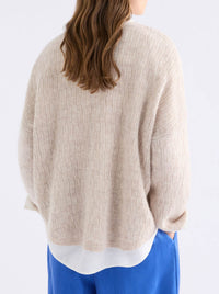 ELK AGNA PATTERN SWEATER