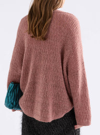ELK AGNA PATTERN SWEATER