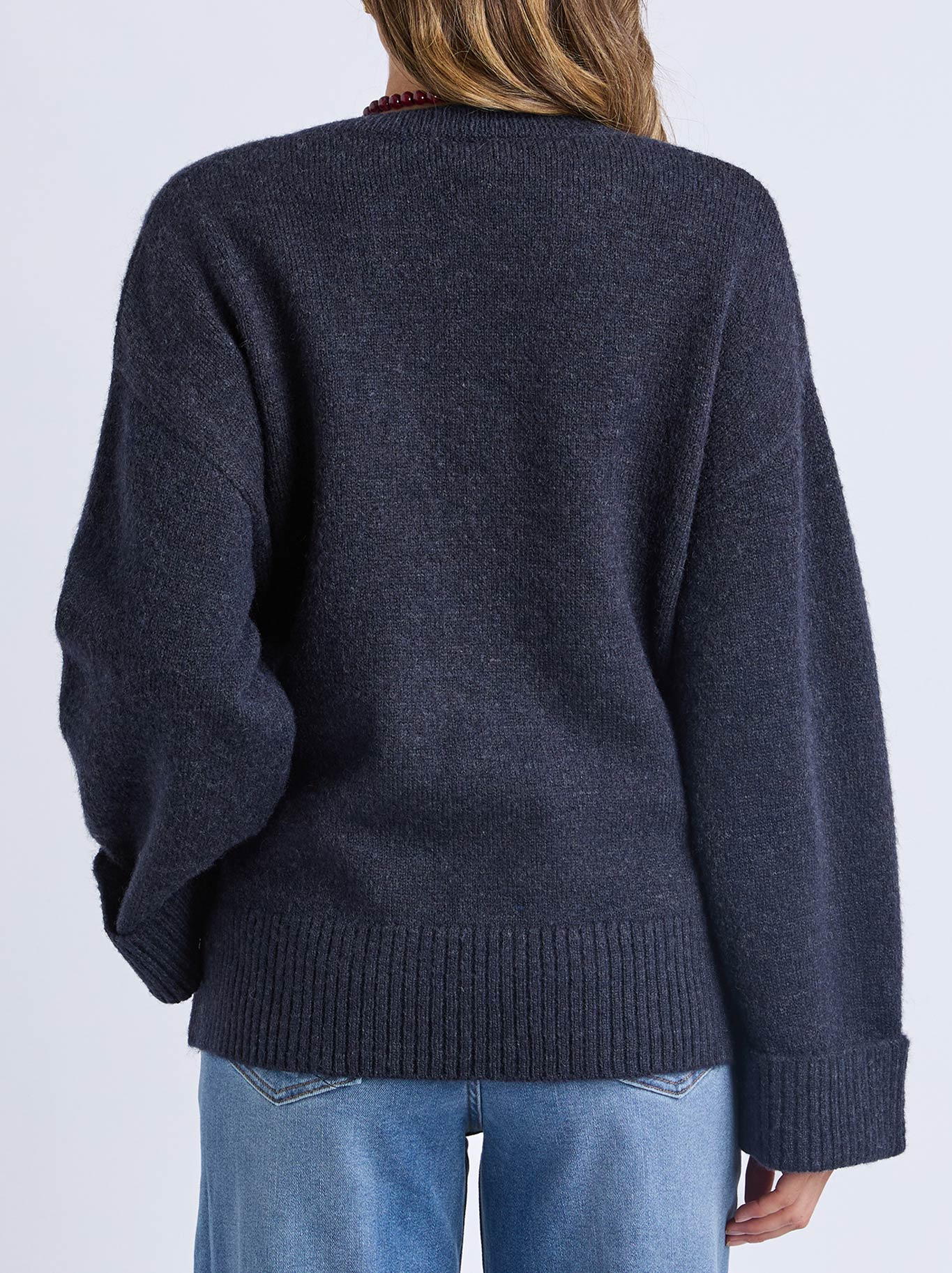 ELM INTERSIA HEART KNIT