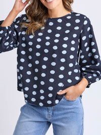 ELM DOTTY TOP