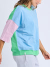 ELM MAZIE COLOUR BLOCK SWEAT