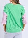 ELM MAZIE COLOUR BLOCK SWEAT