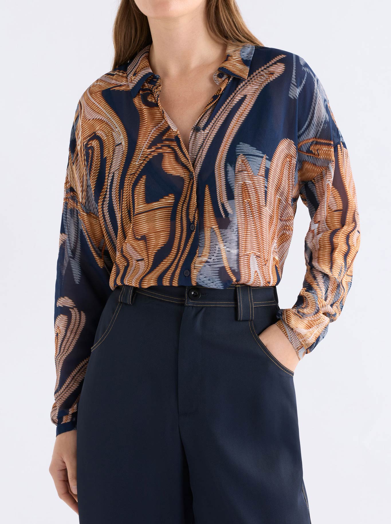 ELK EIR SHEER SHIRT