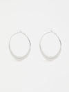 ELK SOLF METALLIC HOOP EARRING
