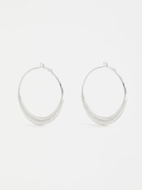 ELK SOLF METALLIC HOOP EARRING