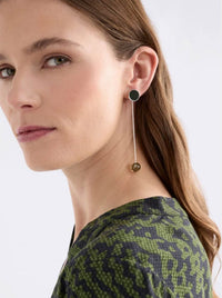 ELK LASPAR LONG DROP EARRING