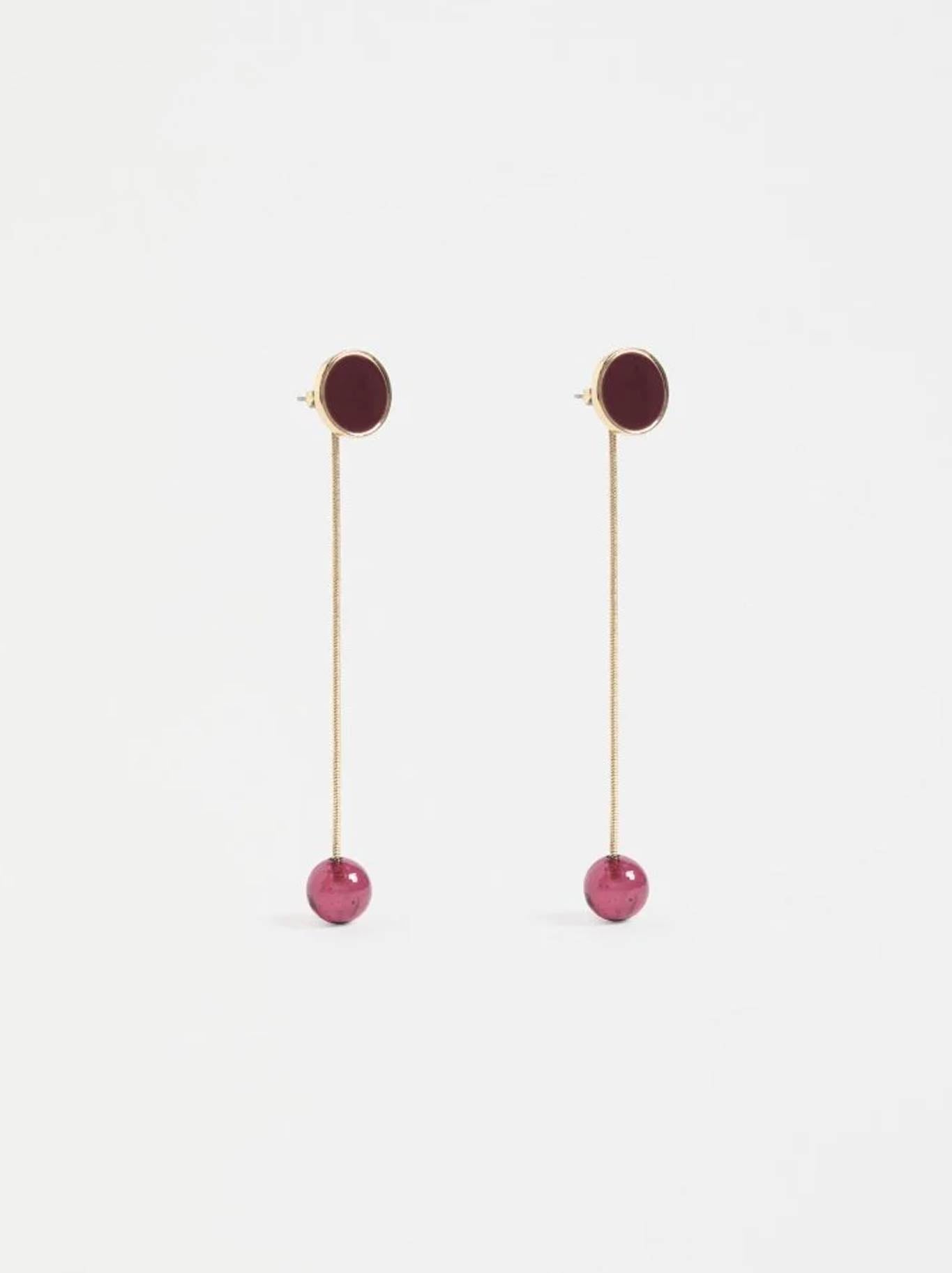 ELK LASPAR LONG DROP EARRING