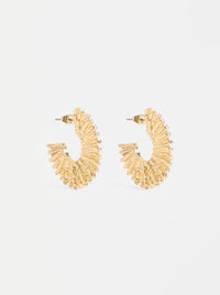 ELK KRUSEN HOOP EARRING
