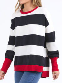 ELM ELVIE STRIPE KNIT