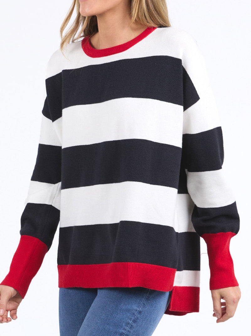 ELM ELVIE STRIPE KNIT