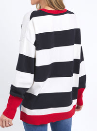 ELM ELVIE STRIPE KNIT