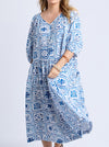 ELM DOLCE TILE MIDI DRESS