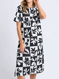 ELM SPLICE DRESS