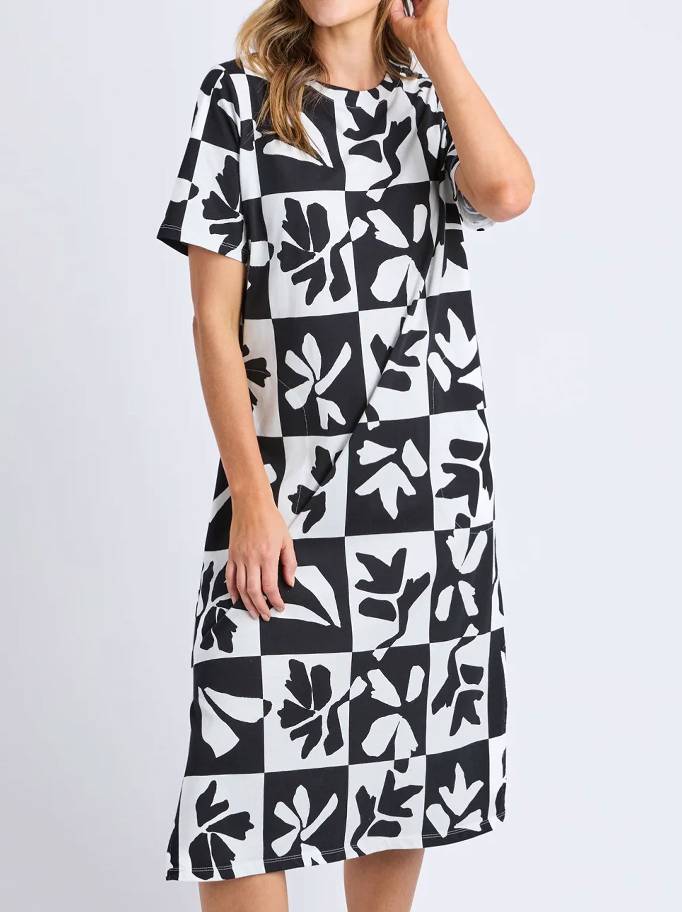 ELM SPLICE DRESS