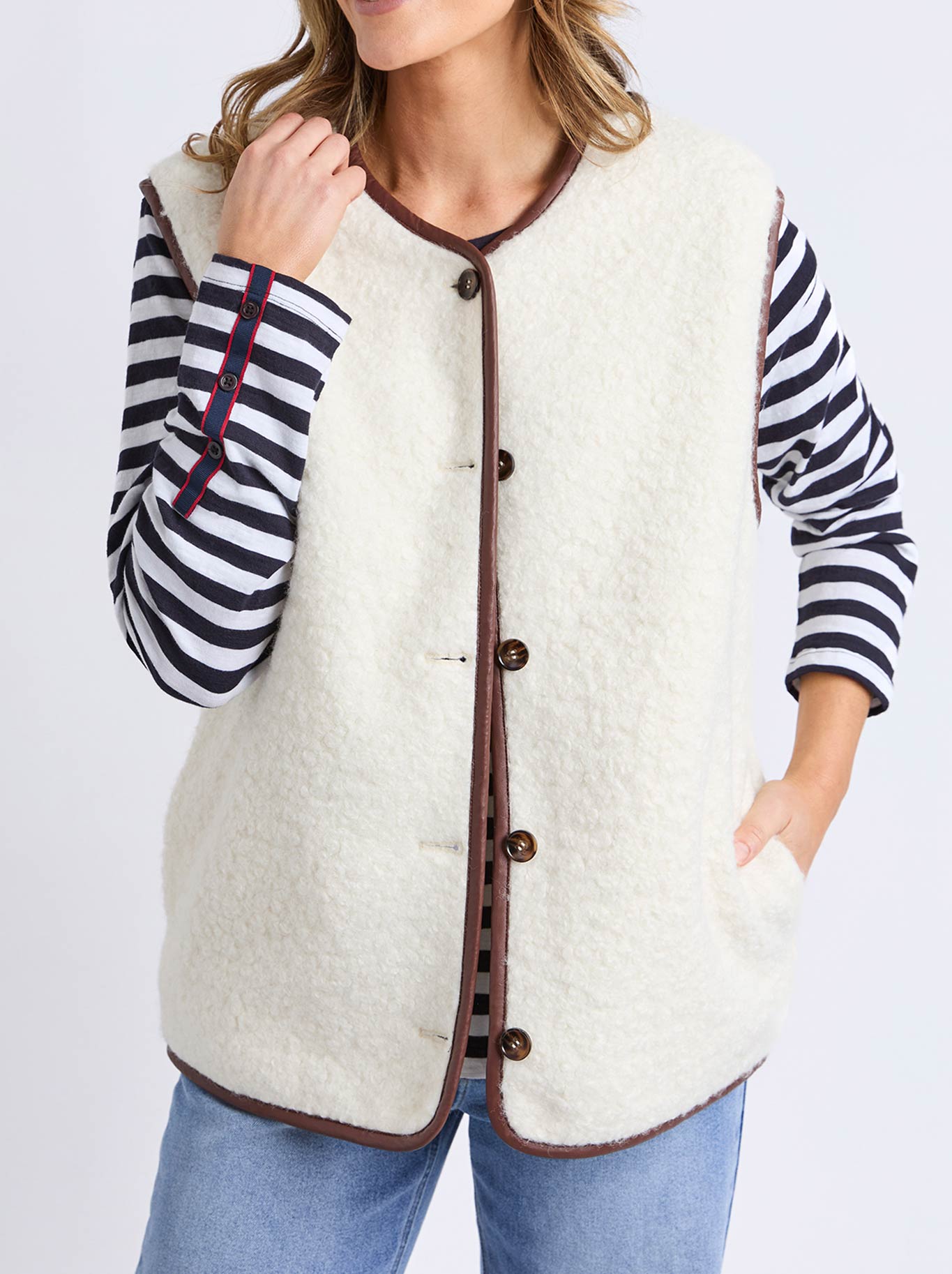 ELM SHERLING VEST