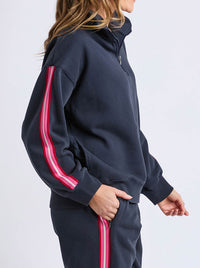 ELM LOVER 1/4 ZIP CREW