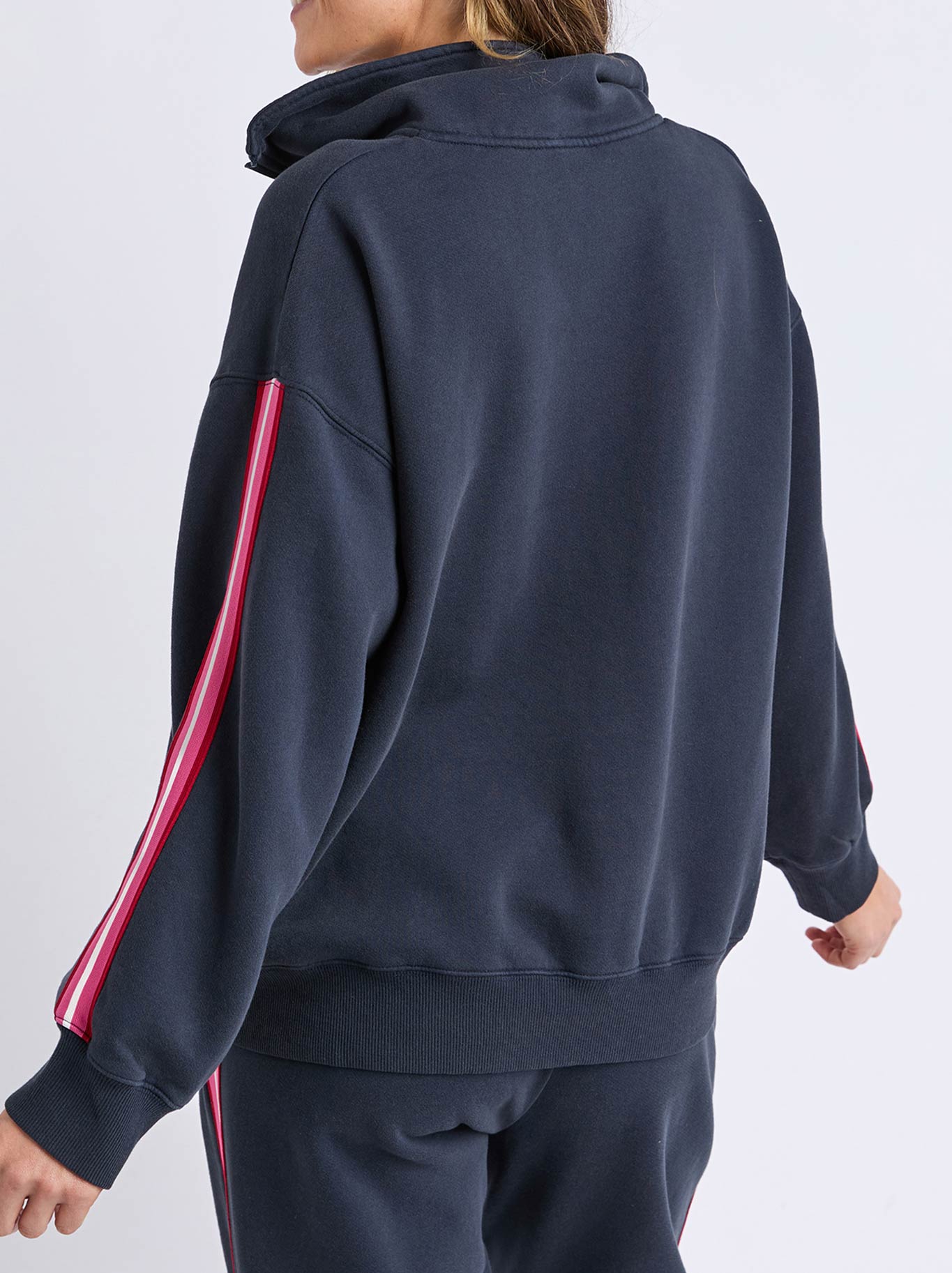 ELM LOVER 1/4 ZIP CREW