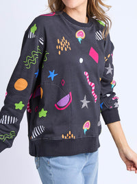 ELM DEB MCNAUGHTON LIQUORICE GALAXY CREW