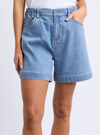 ELM BIRDIE DENIM SHORT