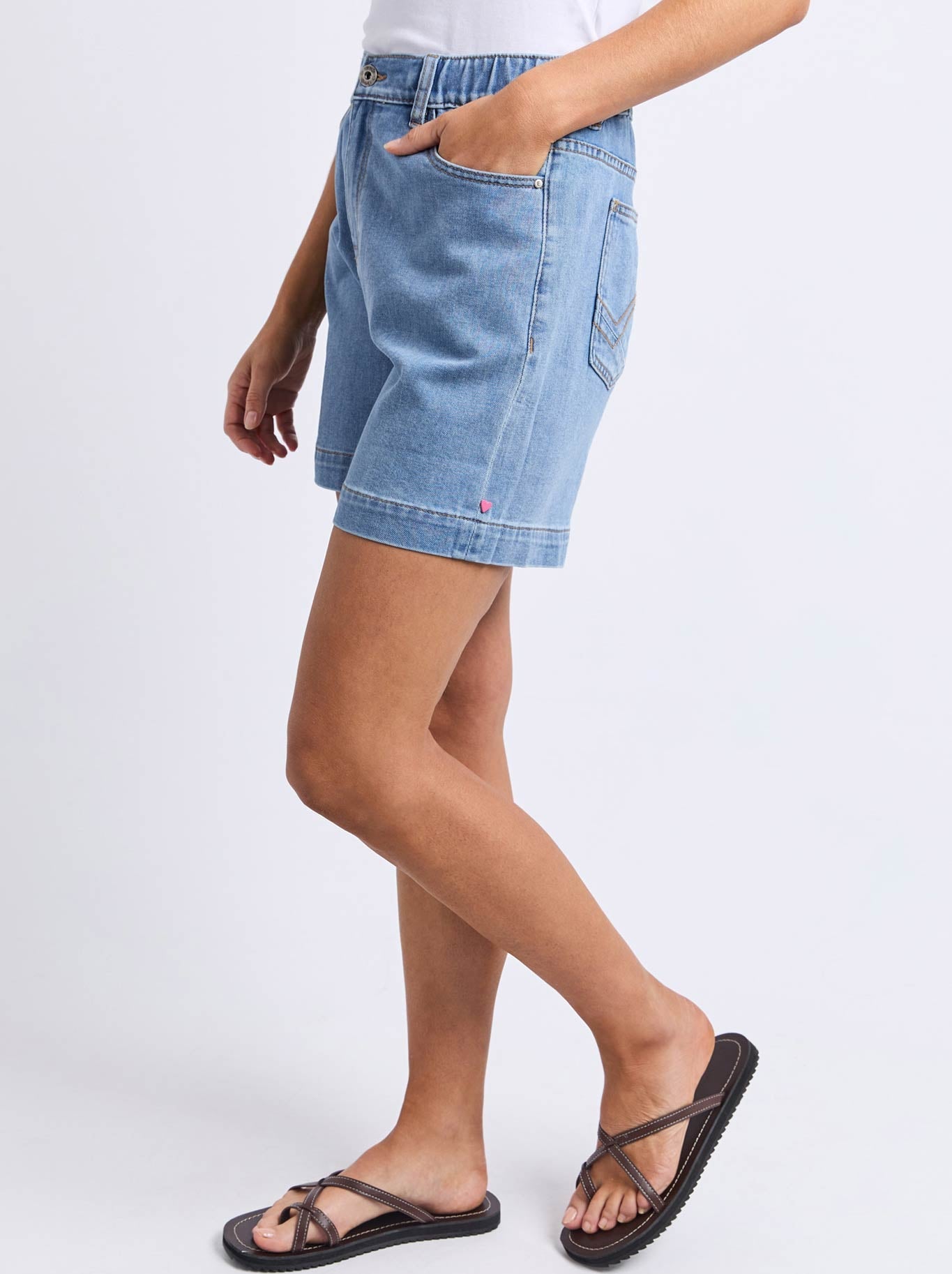 ELM BIRDIE DENIM SHORT