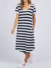 ELM MAEVE MIDI DRESS