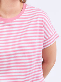 ELM YARA STRIPE SHORT SLEEVE TEE