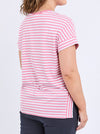 ELM YARA STRIPE SHORT SLEEVE TEE