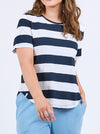 ELM SPRITZ STRIPE TEE