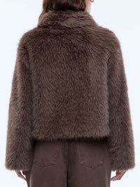 ENA PELLY CHARLIE FAUX FUR JACKET