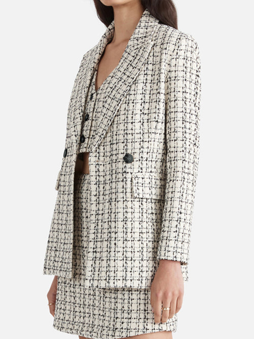 ENA PELLY TULLY TWEED BLAZER