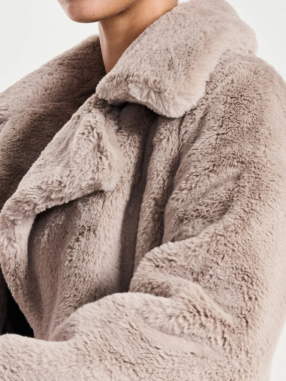 Ena pelly classic outlet faux fur jacket