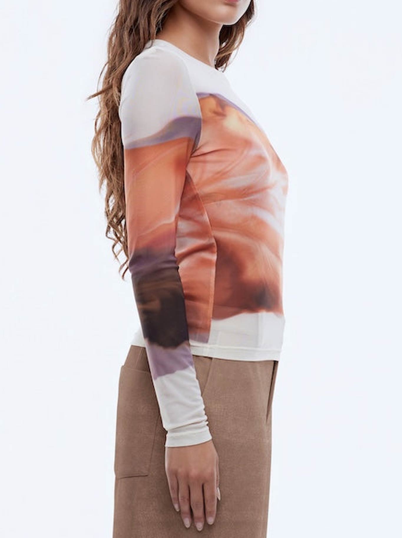 ENA PELLY DAISY LONG SLEEVE TEE