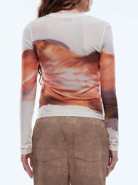 ENA PELLY DAISY LONG SLEEVE TEE