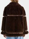 ENA PELLY CLOVER FAUX JACKET
