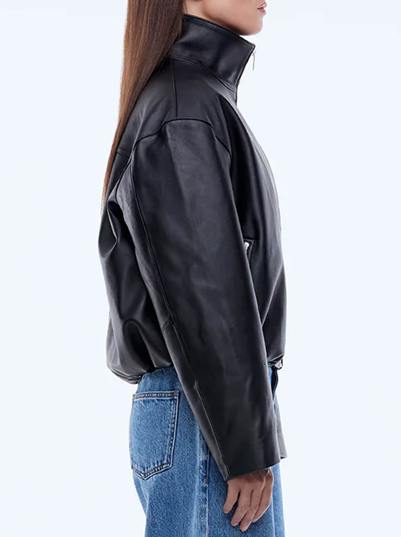 ENA PELLY ROMY LEATHER JACKET