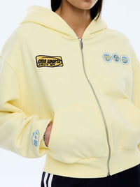 ENA PELLY SPORTS ZIP THROUGH HOODIE