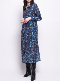 FOIL MASTERPLAN DRESS