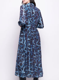FOIL MASTERPLAN DRESS