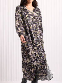 FOIL BLOCKBUSTER DRESS
