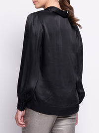 FOIL MAKE A STATEMENT BLOUSE