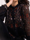FOIL STITCHUATION TOP