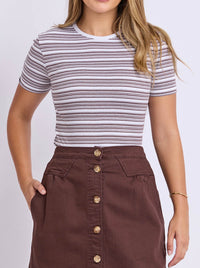 FOXWOOD LEONA RIB TOP