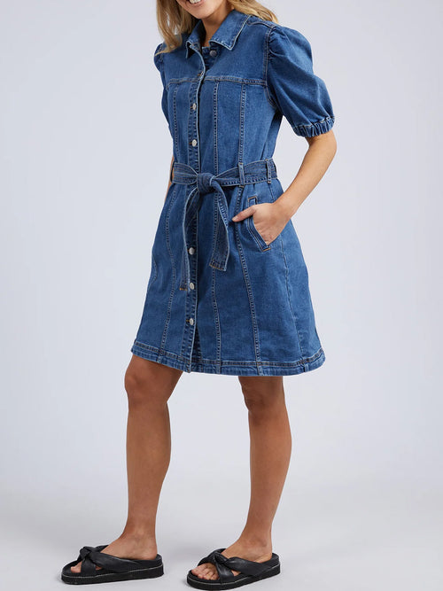 FOXWOOD TALBERT DENIM DRESS